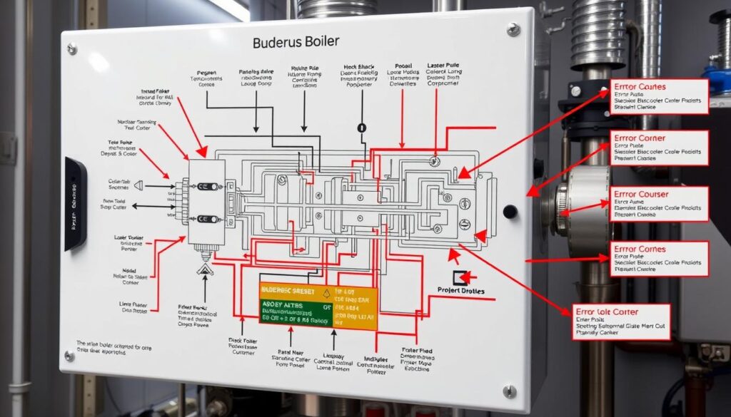 Buderus kombi arıza kodları
