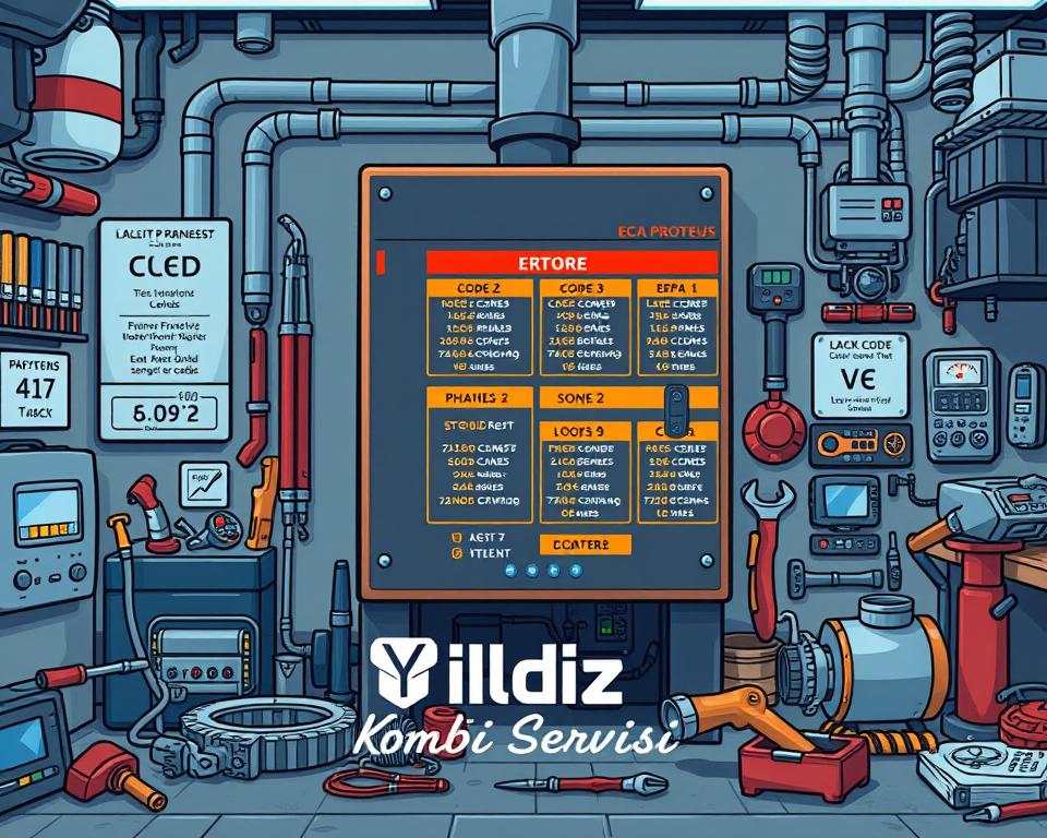 eca kombi hata kodları