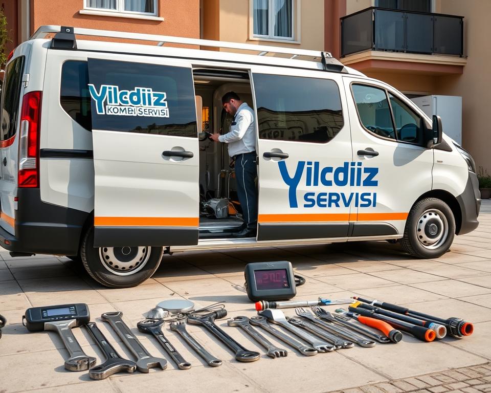 kombi servis hazırlığı