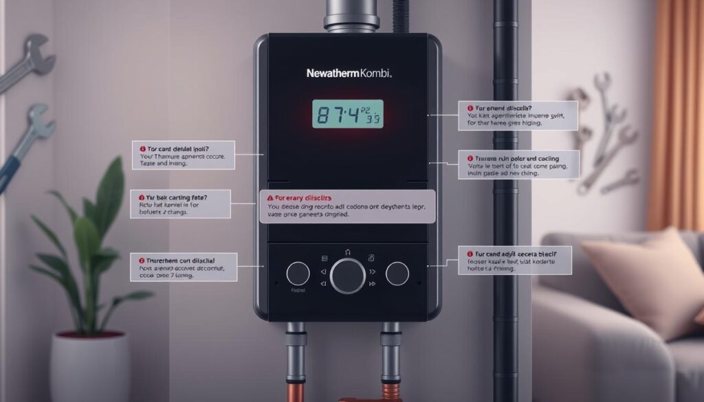 newatherm kombi arızaları